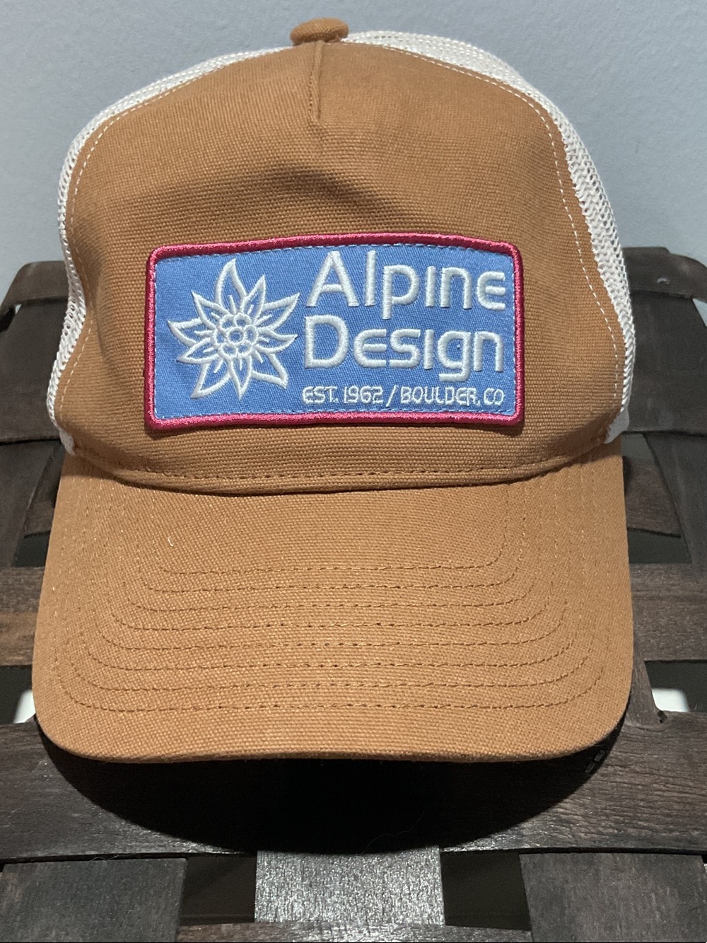 Alpine Design Tan Trucker Hat
